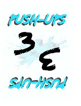 Push-up card